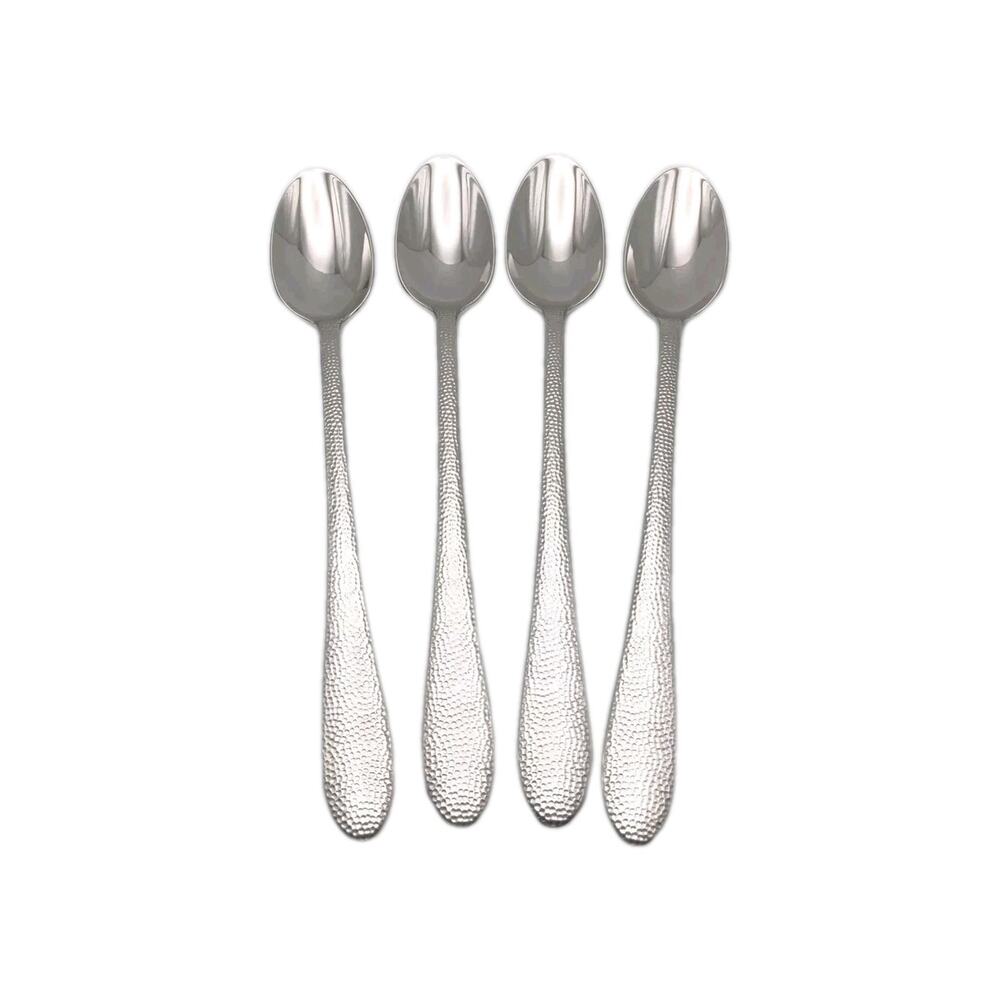 Lenox Garvey Haveson IceTea Spoon 4 Piece Set 18/10 Stainless Flatware Vietnam